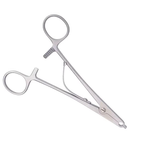 Pinzas perforadoras de dique de goma dental de acero inoxidable al por mayor, instrumentos quirúrgicos para laboratorio dental, uso hospitalario, fabricadas en Pakistán - Product Image 3