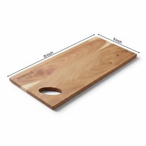 Tabla de Cortar Rectangular Grande de Bambú Sólido al por Mayor, Bloque de Cortar Desechable Apto para Lavavajillas - Product Image 1