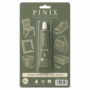 Colle polyuréthane Pinix 50 ml <span class=keywords><strong>à</strong></span> durcissement <span class=keywords><strong>à</strong></span> l'humidité, transparente, imperméable et flexible pour céramique, bois, meubles, chaussures, tissus et usage domestique - Product Image 1