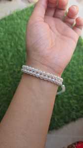 Perles de diamant moissanite blanches de 6 mm, facettées, pour la création de bijoux - Product Image 5