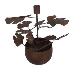 Pot de fleurs mural en métal moderne fait main, motif papillon couleur naturelle, pour décoration extérieure, maison et jardin - Product Image 2