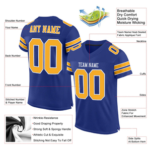 Maillot de football américain pour homme le plus vendu – Qualité supérieure, doux, sublimé, vente chaude, vente en gros, manches courtes, OEM - Product Image 6
