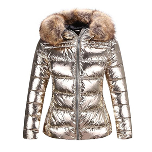 Chaqueta de Invierno Acolchada para Mujer, Chaqueta Larga de Plumón con Relleno de Algodón, Abrigo de Invierno - Product Image 3