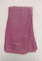 Tissu en coton et soie brodé de diamants, matériau de qualité supérieure pour vêtements ethniques de créateur, tissu doux et brillant pour robes de soirée et saris, vente en gros de textiles