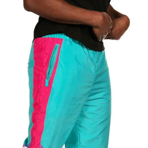 Pantalones Cortavientos Retro de los 90 para Hombre, con Bloques de Color, Impermeables, Ligeros, Estilo Vintage, Deportivos, Hip Hop, Streetwear - Product Image 3