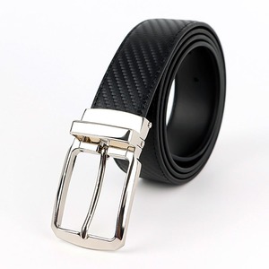 Cinturón de cuero genuino personalizable para hombre, cinturón de cuero con hebilla de moda para hombre, cinturón informal de negocios para jeans para hombre - Product Image 3