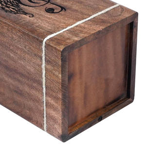 Fabricant indien d'urne de crémation en bois de manguier urnes en bois de qualité supérieure pour cendres chiens chats urne de columbarium boîte exportateur en gros - Product Image 6