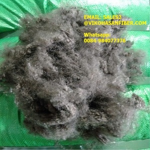Chất lượng cao 15D HS Nâu vikohasan Polyester STAPLE sợi Grs tái chế sợi rỗng tổng hợp <span class=keywords><strong>15</strong></span> Denier siliconized quay - Product Image 2