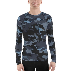 Customized Sublimation <b>Printed</b> Spandex Compression Shirts Custom Logo <b>Surfing</b> Diving BJJ Uniforms Unisex Roman MMA Rash Guard - Product Image 3