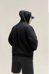 Nueva Sudadera con Capucha Oversize para Hombre al por Mayor, 100% Algodón, Estilo Casual, Sudadera Boxy para Hombre, Impresión Personalizada, Sudadera Streetwear para Hombre - Product Image 6