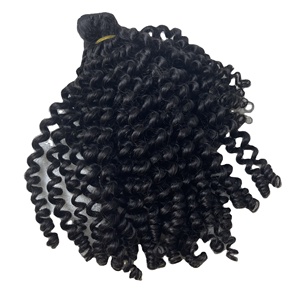 PRIX DE GROS Cheveux frisés vietnamiens bruts doublement étirés Cheveux tissés 100% Cheveux vierges à cuticule alignée de l'usine du Vietnam - Product Image 2