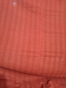 Couverture Kantha réversible rouge-brun à motif floral, en tissu imprimé, en coton, pour femme adulte, décoration intérieure, cadeau pour elle - Product Image 5