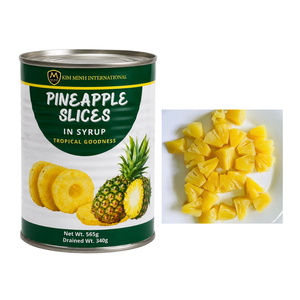 Rodajas de Piña en Almíbar Kim Minh International, 565g, Enlatadas de Vietnam - Product Image 1
