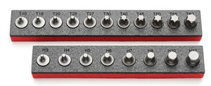 Jeu de 27 embouts à profil bas avec clé à cliquet de 13 mm, outils à main résistants à la rouille - Product Image 4