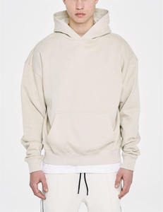 Sudadera con Capucha Oversize de Lujo, Hombros Caídos, Algodón Pesado, Estilo Urbano, Fabricante Mayorista OEM Personalizado - Product Image 5