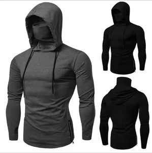 เสื้อฮู้ดคลุมหน้า สวมใส่สบายๆ สำหรับผู้ชาย ผู้หญิง ขายส่ง - Product Image 1