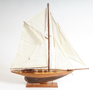 Modelo de velero pequeño Pen Duick hecho a mano, decoración náutica para hotel, oficina, hogar y regalo - Contacto para venta al por mayor - Product Image 5