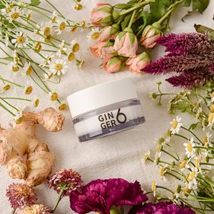 Crème hydratante nourrissante pour le visage à l'eau de gingembre, à la niacinamide et aux peptides pour une peau éclatante et lisse, soin vegan au gingembre - Product Image 5