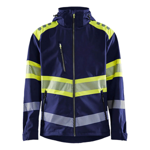 Chaquetas de Seguridad para la Construcción Clase 2, Alta Visibilidad, Cálidas para Invierno, OEM ODM, Logotipo Personalizado, Poliéster, Multibolsillos, LED - Product Image 6