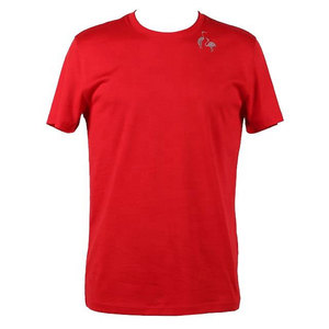 Smart Men's Short Sleeve O-Neck Cotton T-Shirt Regular Fit Casual Letter Print Front <b>Logo</b> Jersey Knitted Breathable White - Product Image 2