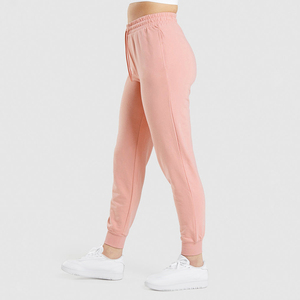 High <b>Drawstring</b> Waist Fleece <b>Trousers</b> Sweatpants Breathable Athletic Clothing <b>Drawstring</b> Waist Ankle Length <b>Trouser</b> For Women - Product Image 2