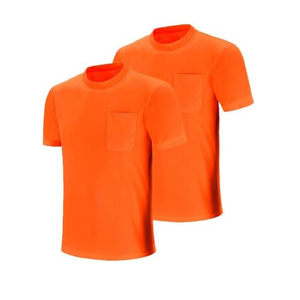 Chemises de travail de sécurité pour hommes, t-shirts de construction, vêtements de travail, vêtements de sécurité en gros - Product Image 3