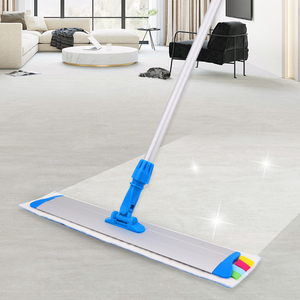 Repuesto de cabezal de fregona de algodón reutilizable de alta resistencia con autoescurridor para limpieza de suelos húmedos en uso comercial e industrial, venta al por mayor de fábrica - Product Image 3