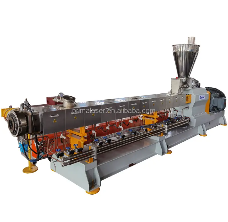 Twin Screw Single Screw Plastic Extruder for PVC XLPE HFFR Cable Compounding Pellet Making