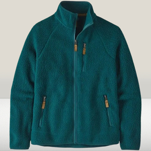 Veste polaire pour homme en gros, col montant, fermeture éclair, coupe décontractée, coupe-vent, pour l'automne, en polyester - Product Image 1