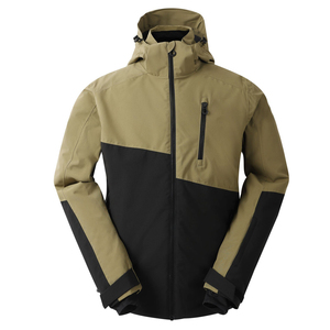 Chaqueta de esquí ligera con capucha para hombre, para usar en la nieve, correr, viajar, hacer senderismo, ropa exterior a prueba de viento, OEM - Product Image 2