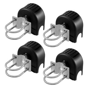 Kit de portail coulissant en acier avec rainure de roue en U pour portails coulissants cantilever - Product Image 1