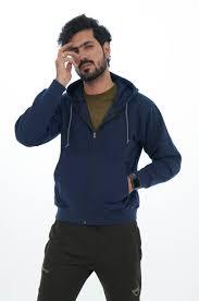 Men’s Winter Tech <b>Fleece</b> Zip-Up Hoodie Water-Resistant Bonded Zipper Sport <b>Jacket</b> - Product Image 4