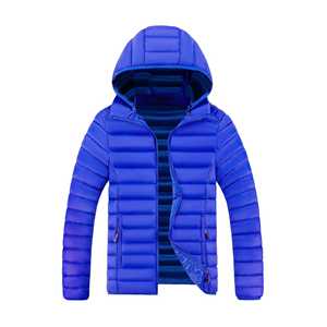 Chaqueta de Invierno para Hombre, Acolchada, de Moda, con Relleno de Plumón - Product Image 4