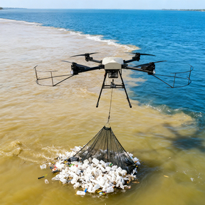 Dron Comercial para Limpieza de Ventanas QD-ZF-SC25, UAV de Limpieza de Fibra de Carbono de 100 m de Altura para Edificios Rascacielos - Product Image 2