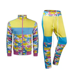 Nouvel Arrivage Ensemble Survêtement Homme Haut de Gamme Personnalisable avec Logo OEM ODM – Sweat à Capuche Zippé et Pantalon de Survêtement – Vente en Gros - Product Image 1
