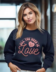 Sudadera de Invierno 100% Algodón con Bordado del Día de San Valentín e Impresión Digital - Product Image 4