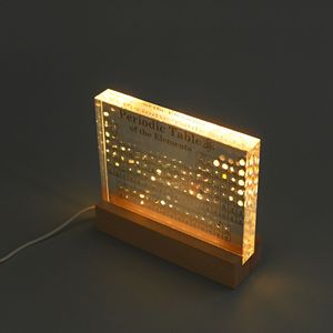 Tavola Periodica degli Elementi in Resina con LED - Product Image 6