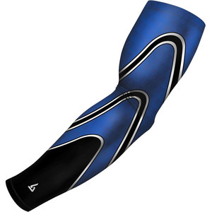 Baseball Flame Design <b>Compression</b> <b>Arm</b> <b>Sleeve</b> Unisex Breathable Quick Dry Spandex/Polyester Sport Wear for Adults Cycling Running - Product Image 5