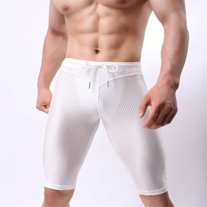 Custom Wholesale Men Solid Casual Canvas Compression Spandex Sports Shorts Quick Dry Athletic Gym Workout Running OEM Service - Product Image 1