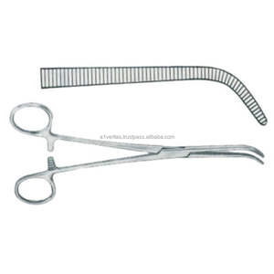 Pinces à artères chirurgicales en acier inoxydable A-1 VERITAS Johnss-Hopkinss de haute qualité, 20 cm, manuelles, réutilisables - Product Image 1