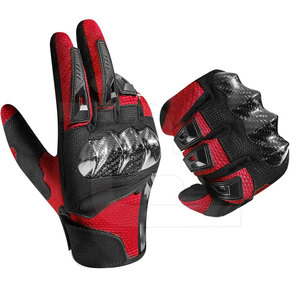 Guantes de Bateo de Cuero Crazy Bros, Negros, Transpirables, para Entrenamiento, Unisex, con Cierre de Velcro - Product Image 1