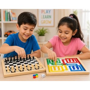 3-in-1 Board Game <b>Set</b> Chess Ludo <b>Backgammon</b> Wholesale - Aqdus Saleem - Product Image 2