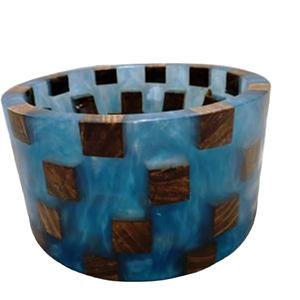 Cuencos Platos y jarrones Cuenco de madera y resina en línea al mejor precio Tamaño de producto personalizado Hecho EN LA India - Product Image 1