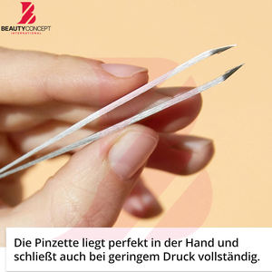 แหนบปลายเฉียงสีทอง คุณภาพดีจากซัพพลายเออร์ รุ่นใหม่ ใช้งานง่าย กันลื่น ปรับแต่งได้ตามต้องการ เหมาะสำหรับการตกแต่งทรงคิ้ว - Product Image 4