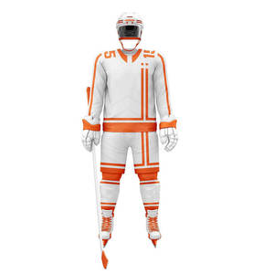 Nouveauté 2026 : Ensembles d'uniformes de hockey sur glace personnalisés pour hommes, 100 % polyester, écologiques et respirants - Product Image 2