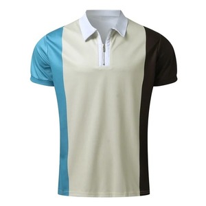 Men's 100% Cotton for Polo Shirt 3D Printed Short-Sleeved Lapel T-Shirt Top Style Anti-Wrinkle Jersey Clothing - Product Image 2
