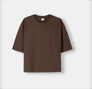 Camiseta Oversize de Algodón 100% de Alto Gramaje para Hombre, Estilo Urbano, Corte Boxy, Venta al por Mayor - Product Image 2