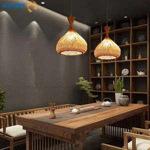 Top Sale Product Bamboo Rattan <b>Ceiling</b> <b>Light</b> Handmade Eco Friendly Lampshade Wholesale Price - Product Image 5