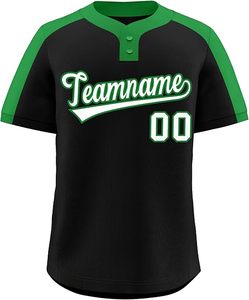 OEM Manufacturer Blank Stitched <b>Baseball</b> Jerseys High Quality Fully Digital Print Mesh 100% Polyester Quick Dry Unisex - Product Image 3