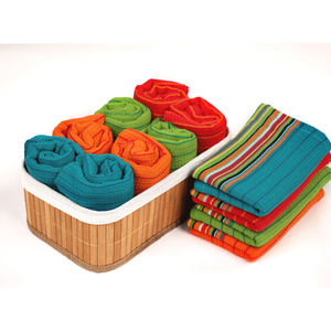 Toallas de Cocina de Algodón Orgánico con Tejido Waffle, Suaves y Duraderas, de Secado Rápido, con Absorción Superior de Agua, Sin Pelusas - Product Image 5